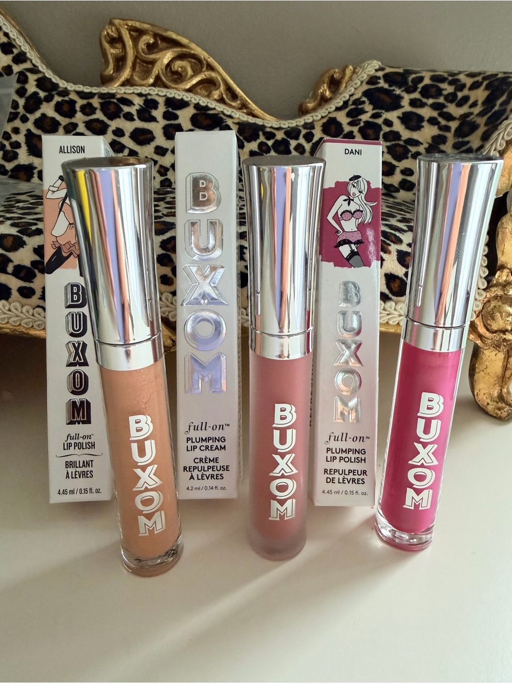 Buxom Plumping Lip Cream & Lip Polish bundle